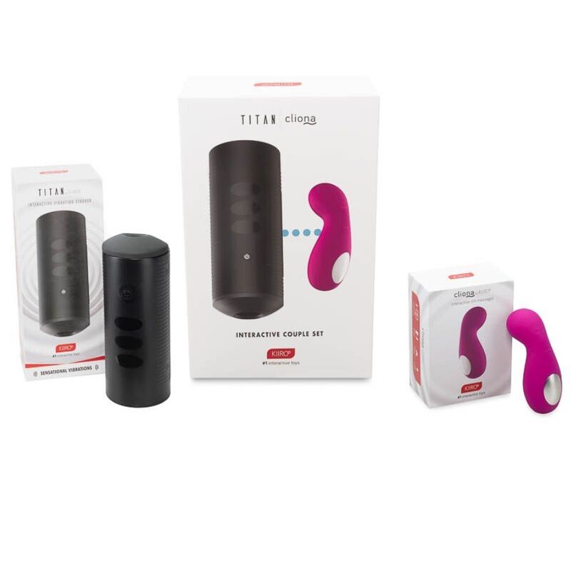 KIIROO – SET COPPIE TITAN E CLIONA LILLA