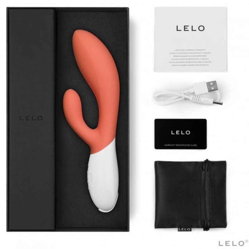 LELO – INA 3 VIBRATORE DI LUSSO CONIGLIO CORALLO