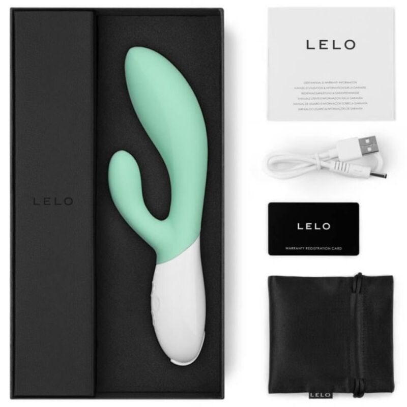LELO – INA 3 VIBRATORE CONIGLIO VERDE ALGHE DI LUSSO