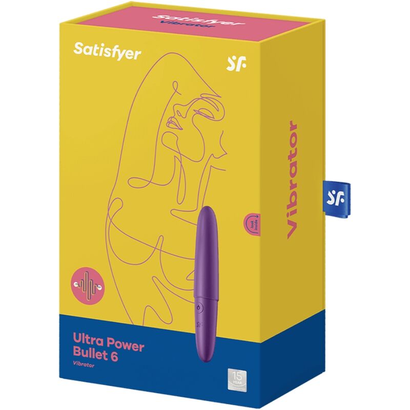 SATISFYER – ULTRA POWER BULLET 6 VIOLA