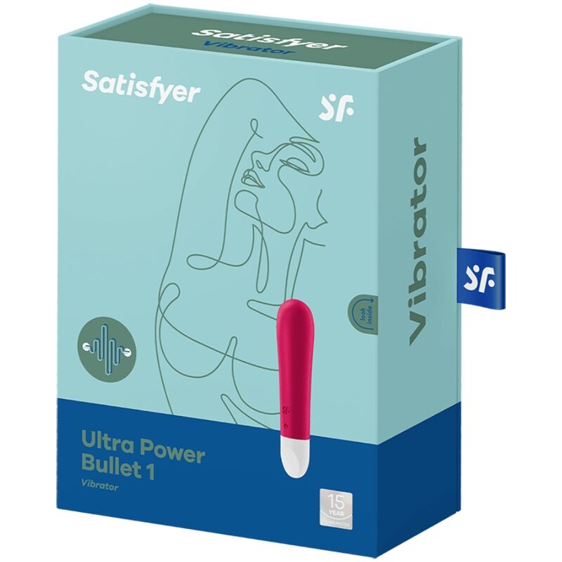 SATISFYER – BULLET ULTRA POWER 1 ROSSO
