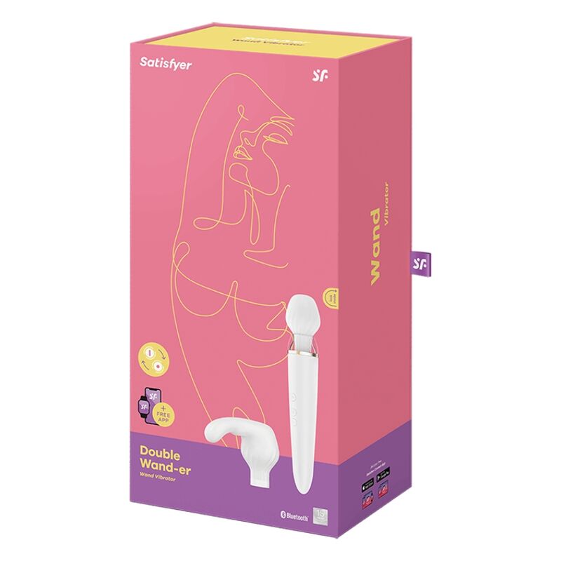 SATISFYER – APP DOUBLE WANDER BIANCO