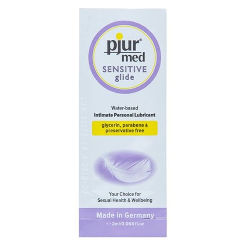 PJUR – MED SENSITIVE GLIDE LUBRIFICANTE A BASE ACQUA 2 ML