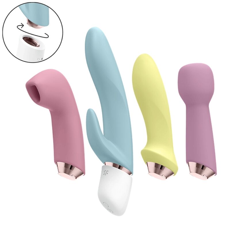 SATISFYER – MARVELOUS FOUR SET VIBRATORE E IMPULSO