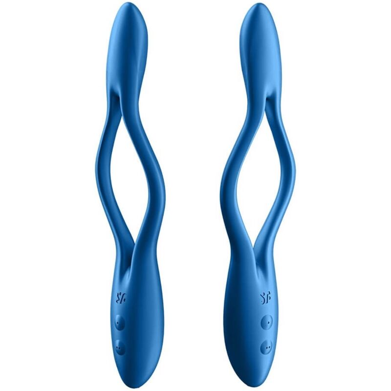 SATISFYER – GIOCO ELASTICO MULTI VIBRATORE BLU