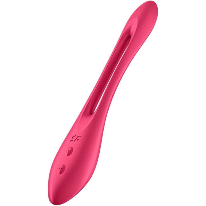 SATISFYER – MULTI VIBRATORE ELASTIC JOY ROSSO