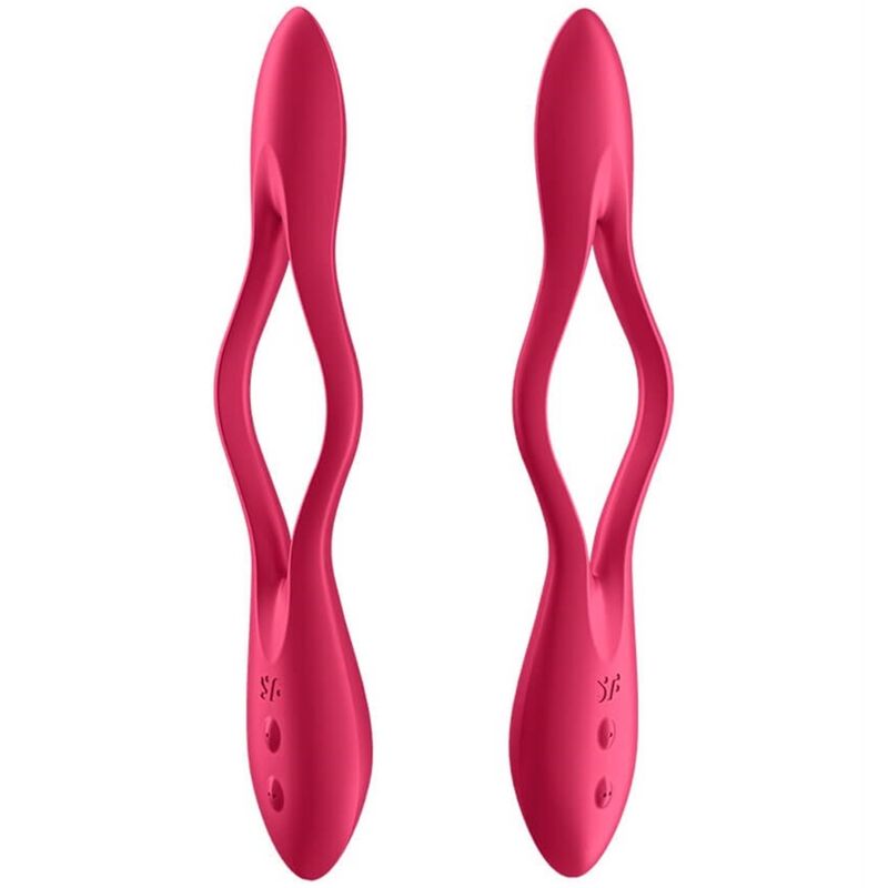 SATISFYER – MULTI VIBRATORE ELASTIC JOY ROSSO