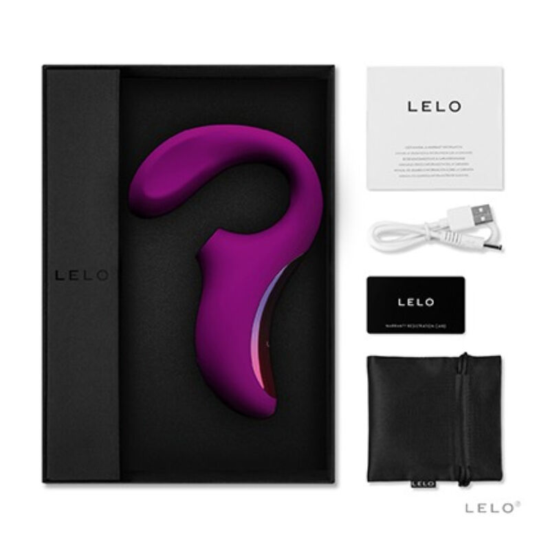 LELO – ENIGMA CRUISE MASSAGGIATORE SONICO A DOPPIA STIMOLAZIONE DEEP ROSE