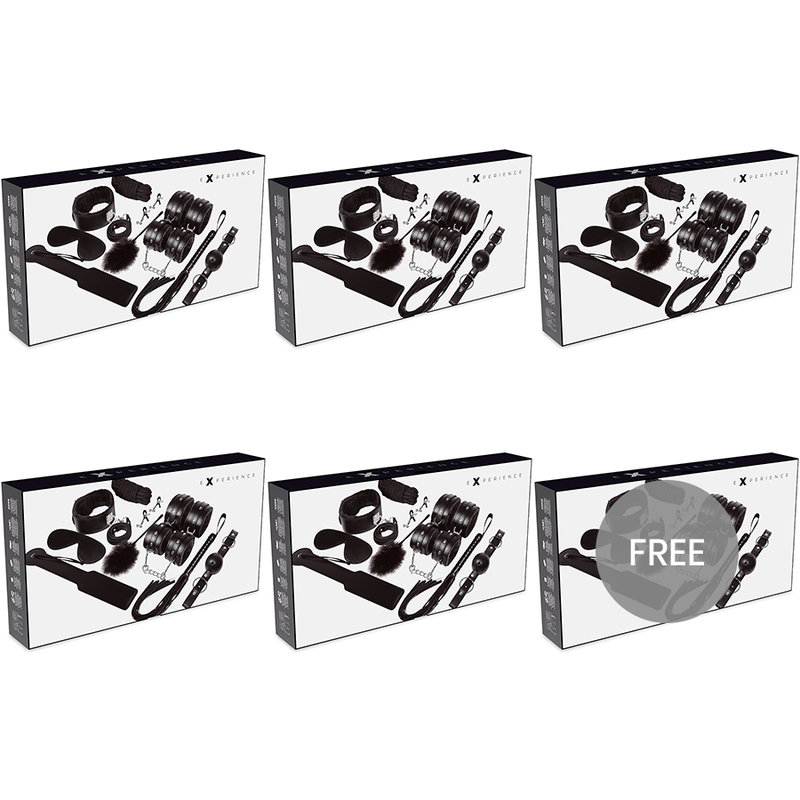 EXPERIENCE - KIT FETISH BDSM SERIE NERA 5+1 GRATIS
