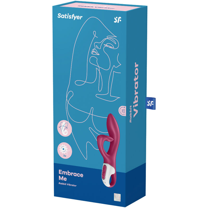SATISFYER – VIBRATORE EMBRACE ME GSPOT BERRY