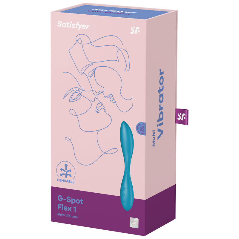 SATISFYER – MULTI VIBRATORE G-SPOT FLEX 1 BLU