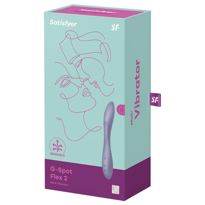 SATISFYER – MULTI VIBRATORE G-SPOT FLEX 2 VIOLA