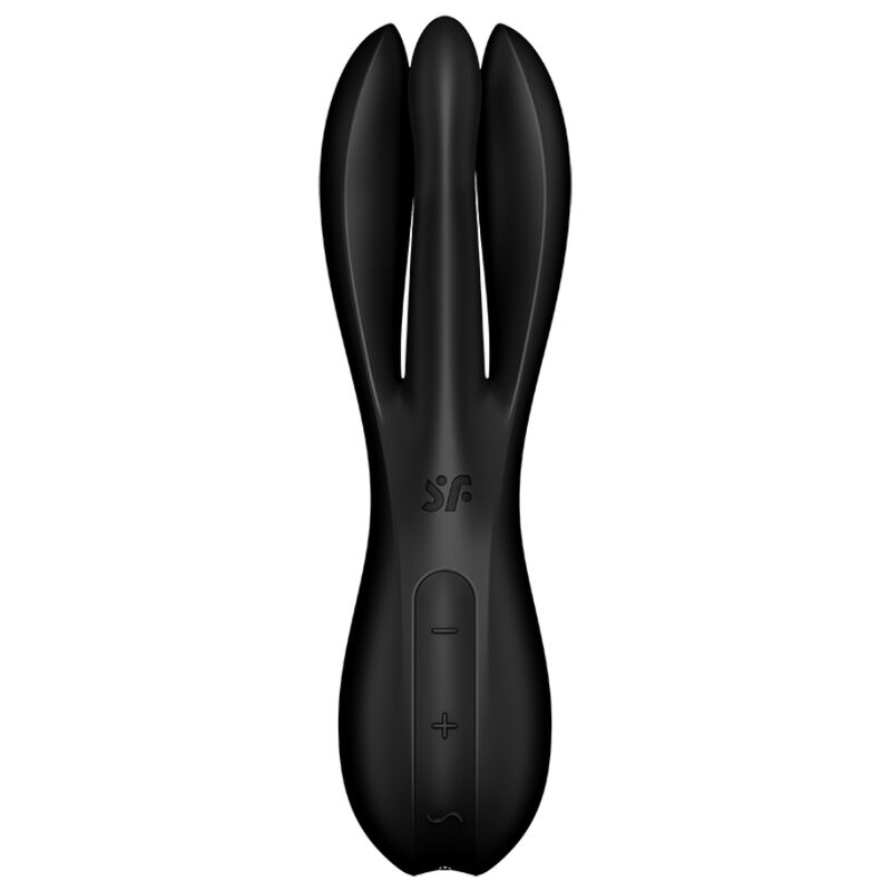 SATISFYER – VIBRATORE THREESOME 2 NERO