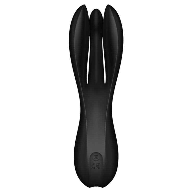 SATISFYER – VIBRATORE THREESOME 2 NERO