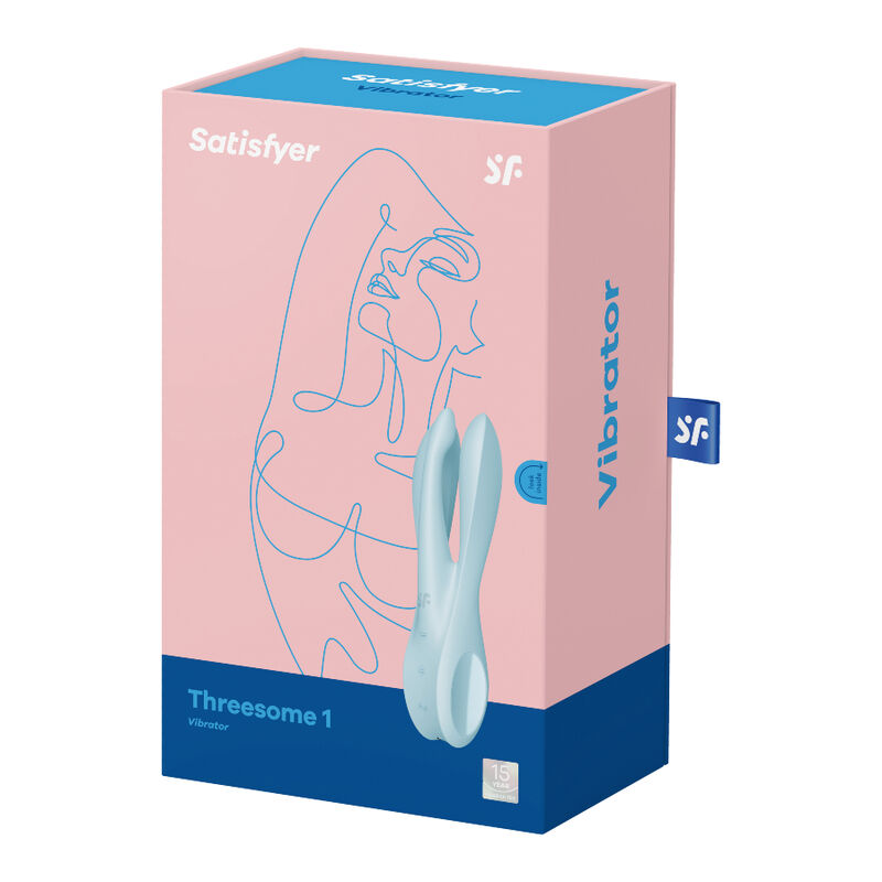 SATISFYER – THREESOME 1 VIBRATORE BLU