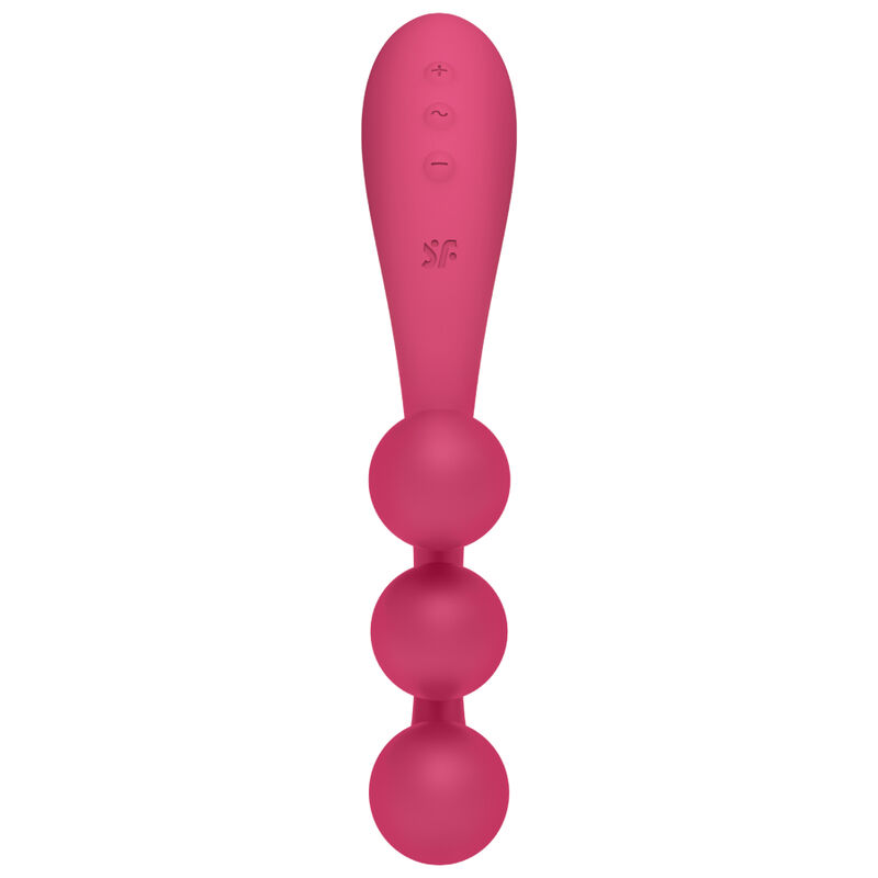 SATISFYER – MULTI VIBRATORE TRI BALL 1 ROSSO