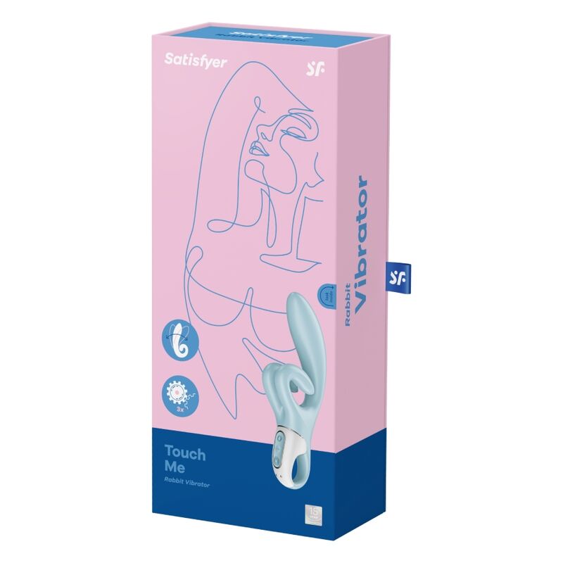 SATISFYER – VIBRAZIONE TOUCH ME RABBIT BLU