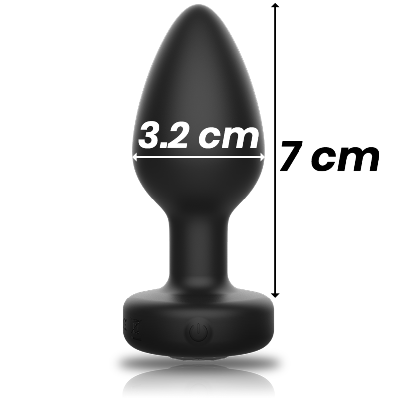 IBIZA – PLUG ANALE TELECOMANDO TAGLIA M