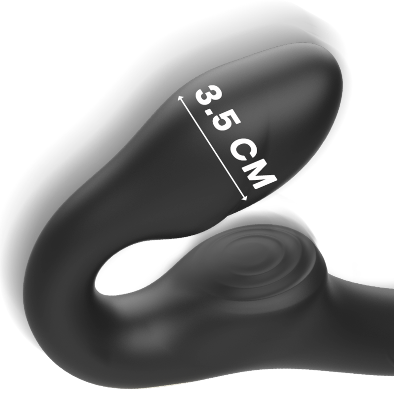 IBIZA – VIBRATORE SENZA CINGHIE CON PULSANTE DEL TELECOMANDO