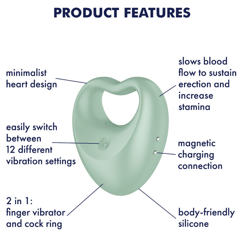 SATISFYER – COPPIA PERFETTA 3 VERDI