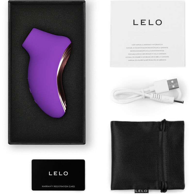 LELO – SONA 2 TRAVEL VIOLA MASSAGGIATORE SONICO PER CLITORIDE