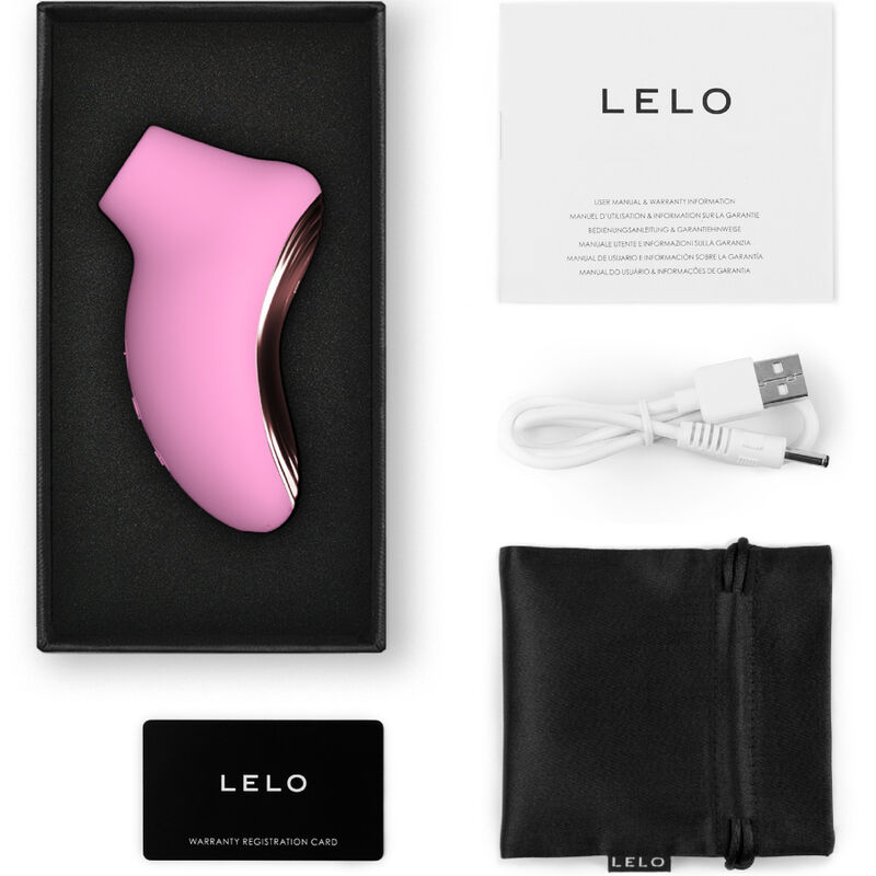LELO – SONA 2 MASSAGGIATORE SONIC PER CLITORIDE DA VIAGGIO ROSA