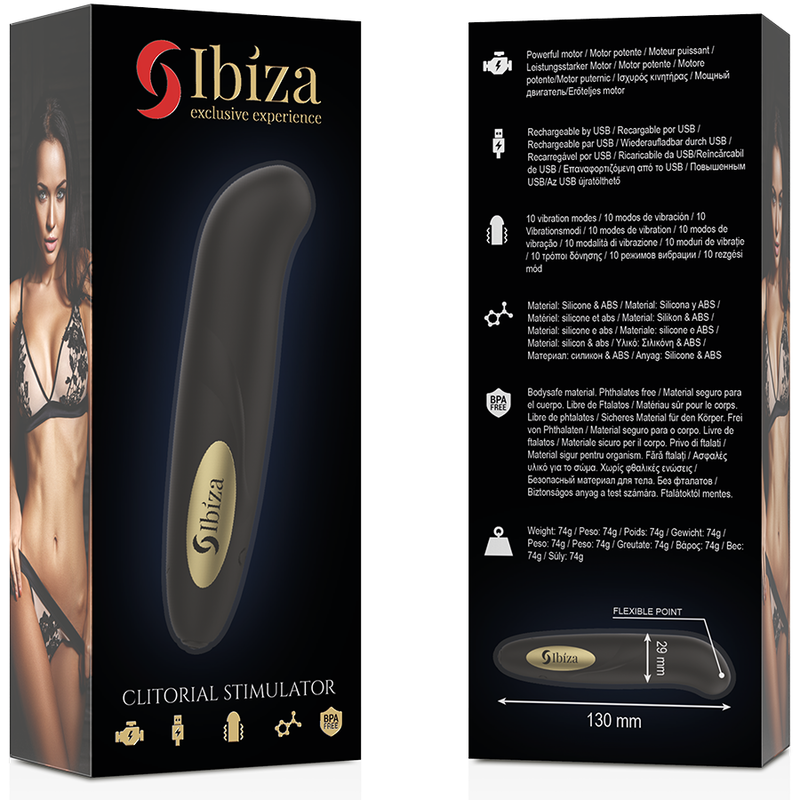 STIMOLATORE A VIBRAZIONE DORATO – IBIZA
