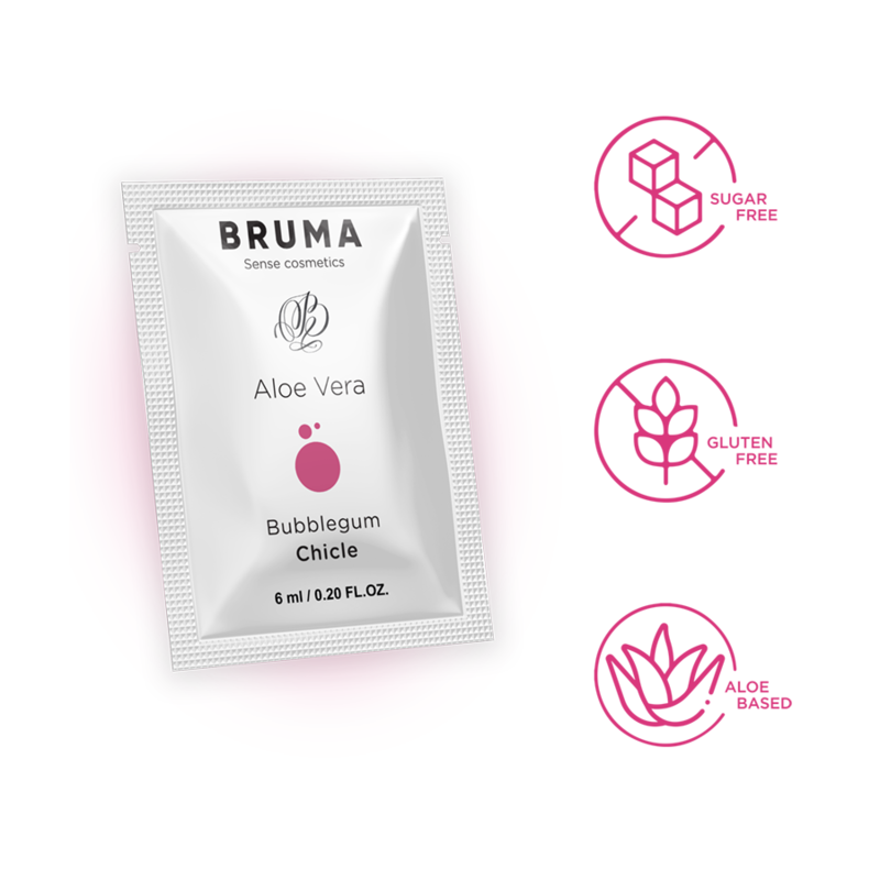 BRUMA – GEL SCORREVOLE ALOE VERA GUSTO BUBBLEGUM 6 ML