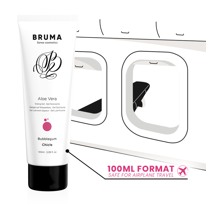 BRUMA – GEL SCORREVOLE ALOE VERA GUSTO BUBBLEGUM 100 ML