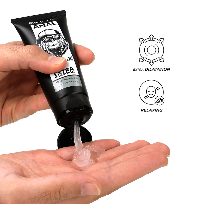 BLACK HOLE – GEL DILATANTE ANALE A BASE DACQUA 70 ML