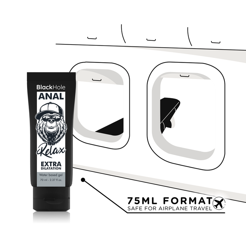 BLACK HOLE – GEL DILATANTE ANALE A BASE DACQUA 70 ML