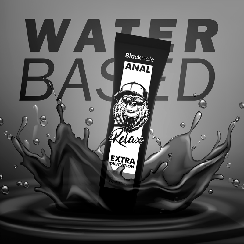 BLACK HOLE – GEL A BASE DACQUA DILATAZIONE ANALE 150 ML