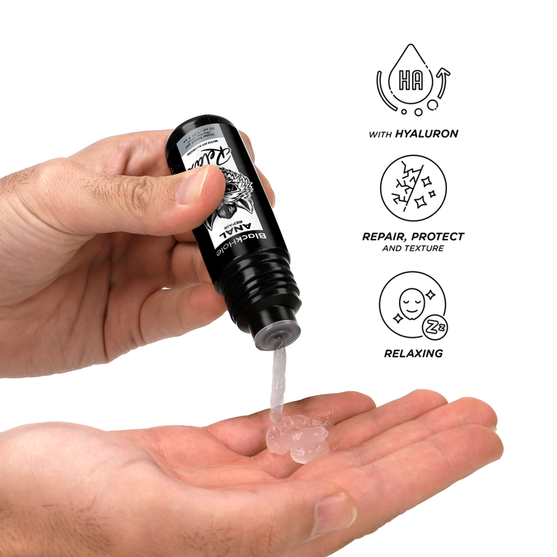 BLACK HOLE – RIPARATORE ANALE A BASE DACQUA RELAX CON IALURONICO 30 ML