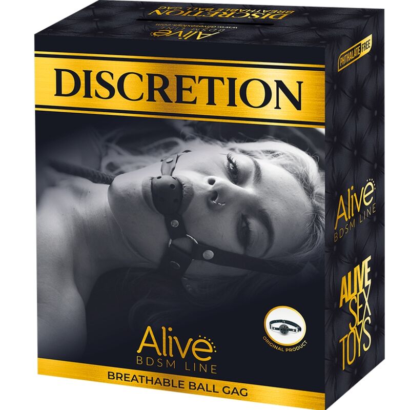 ALIVE – BAVAGLIO TRASPIRANTE DISCREZIONE ROSSO