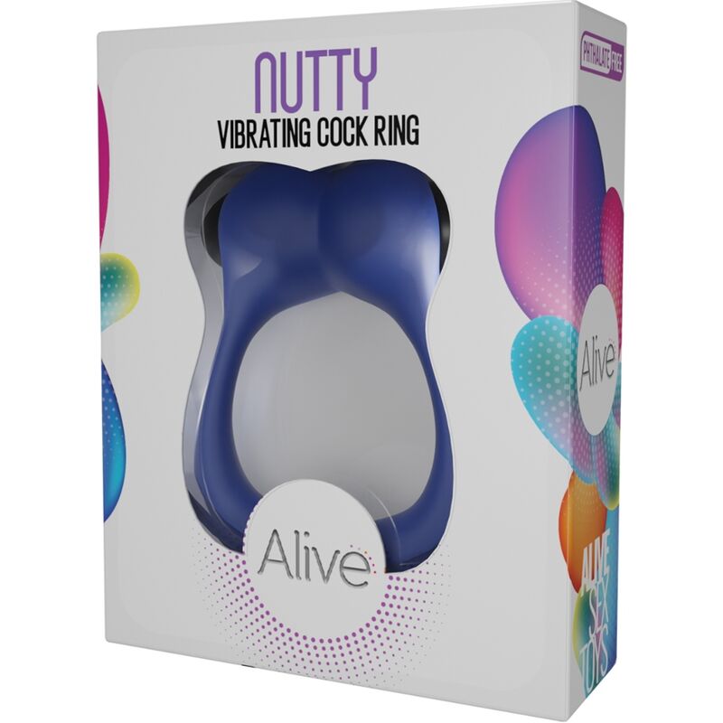 ALIVE – ANELLO VIBRANTE NUTTY BLU