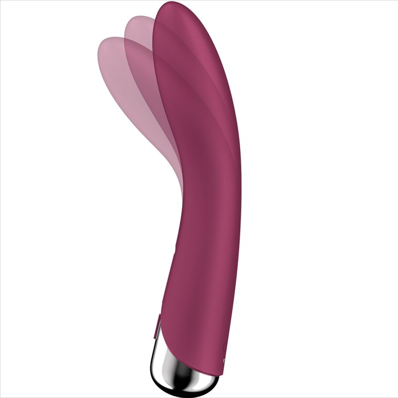 SATISFYER – SPINNING VIBE 1 VIBRATORE G-SPOT ROTATOR ROSSO