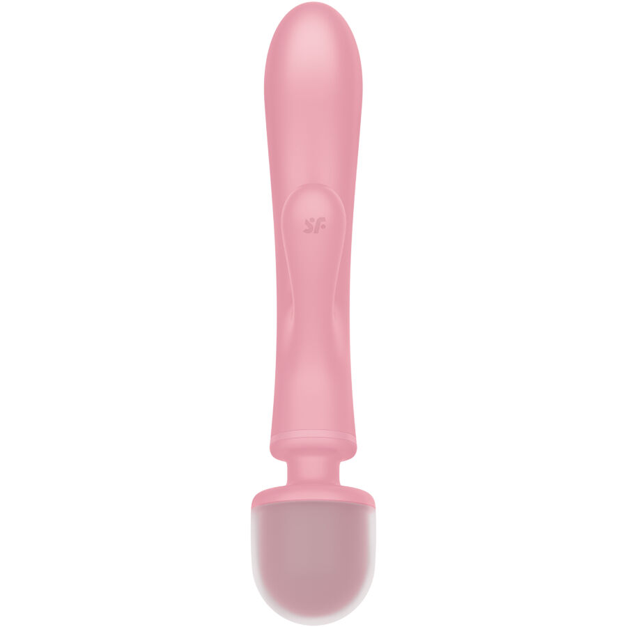 SATISFYER – MASSAGGIATORE VIBRATORE CONIGLIO TRIPLE LOVER ROSA