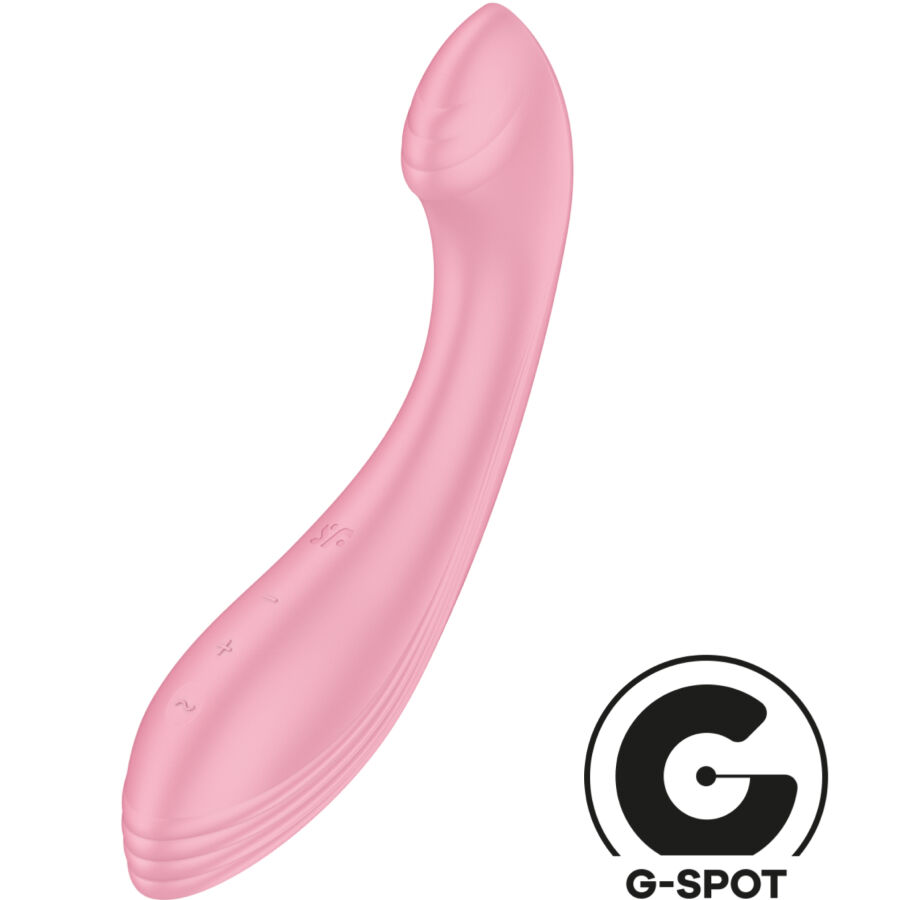 SATISFYER – G-FORCE STIMOLATORE VIBRATORE G-SPOT ROSA