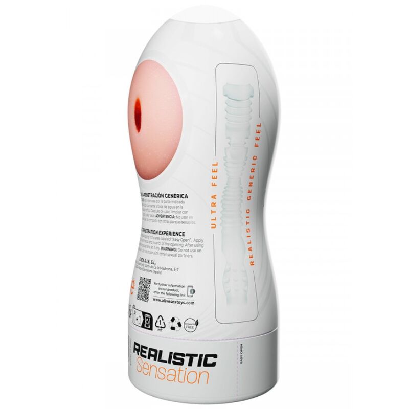 ALIVE – MASTURBADOR MASCHIO MAXI FLEX TAGLIA GENERICA L