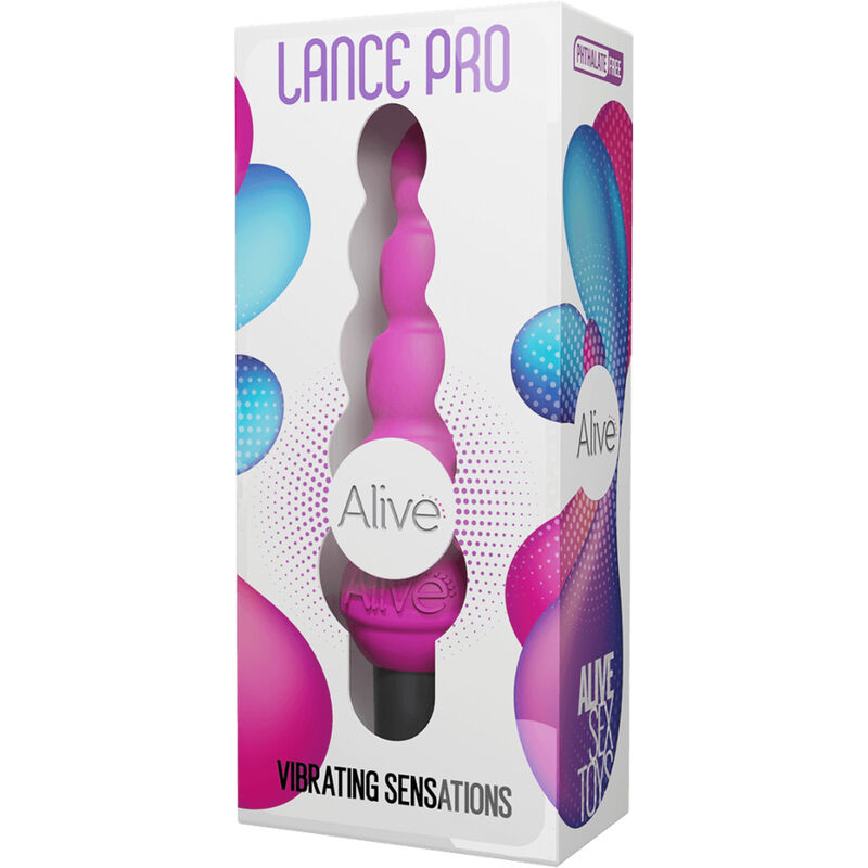 ALIVE – STIMOLATORE ANALE LANCE PRO ROSA