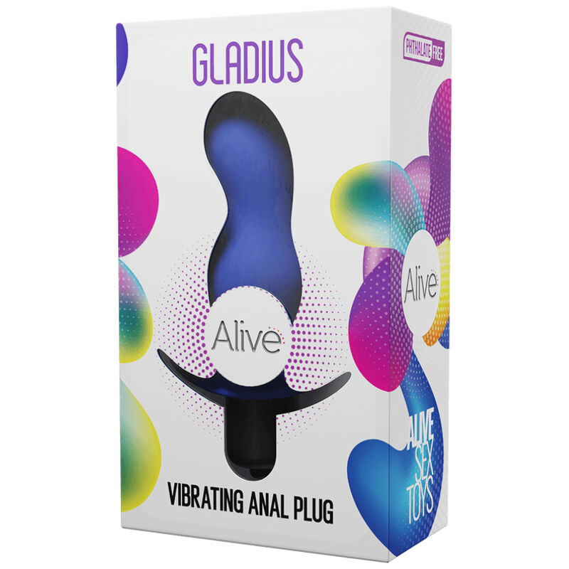 ALIVE – PLUG VIBRATORE ANALE GLADIUS