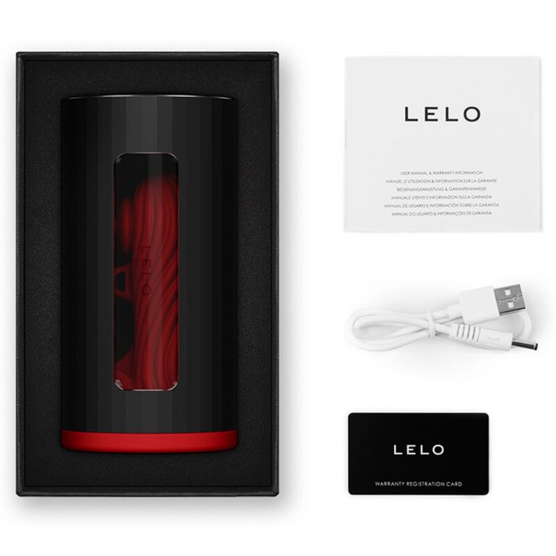 LELO – MASTURBATORE MASCHILE F1S V3 ROSSO