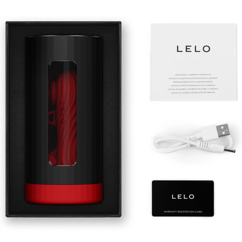 LELO – MASTURBATORE MASCHILE F1S V3 ROSSO XL
