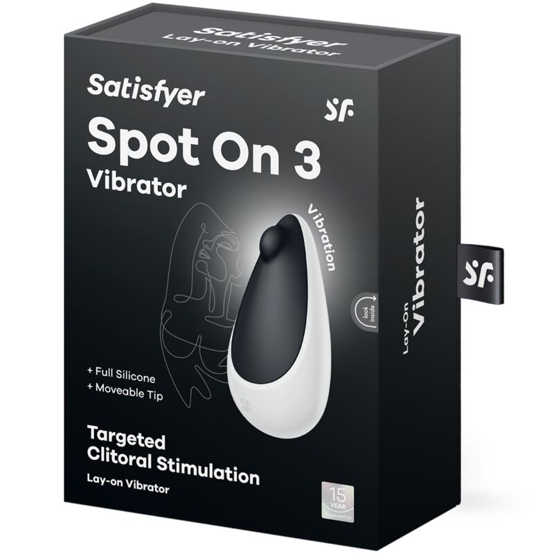 SATISFYER – SPOT ON 3 STIMOLATORE CLITORALE NERO