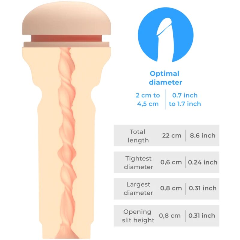 KIIROO – FEEL STROKER BUTT FLESH EXTRA STRETTO