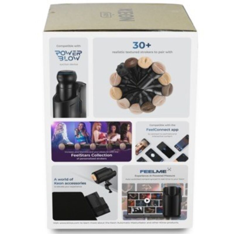KIIROO – KEON COMBO SET DI KIIROO + FEEL STROKER NERO