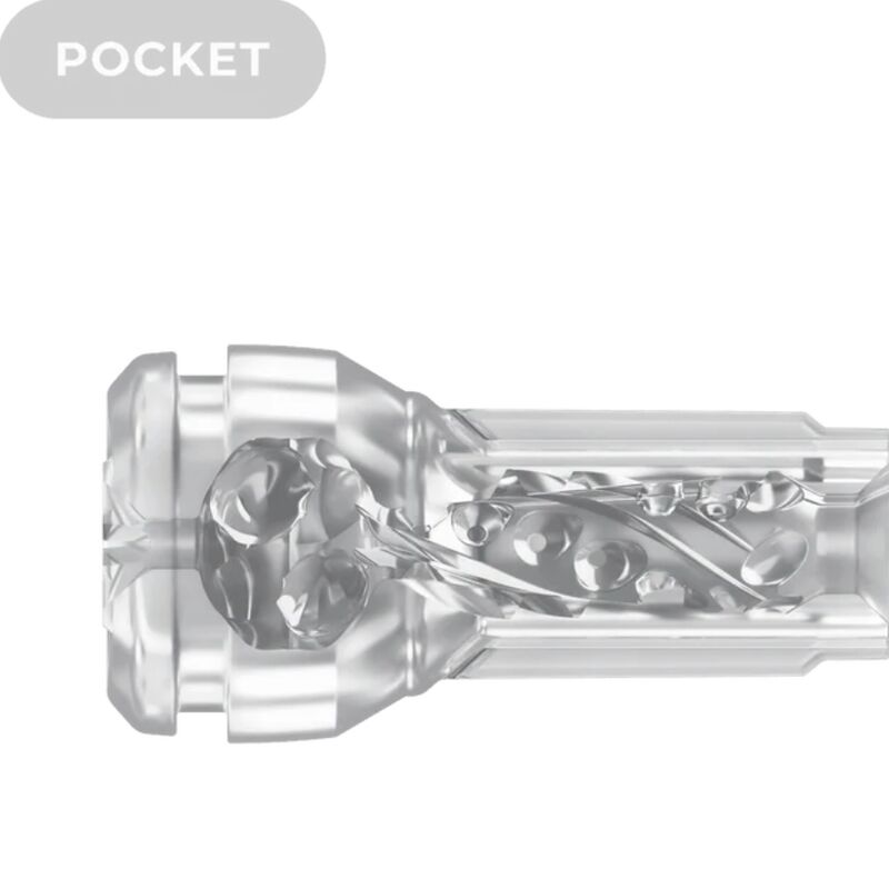 KIIROO – FEEL POCKET STROKER CRYSTAL DI KIIROO TRASPARENTE