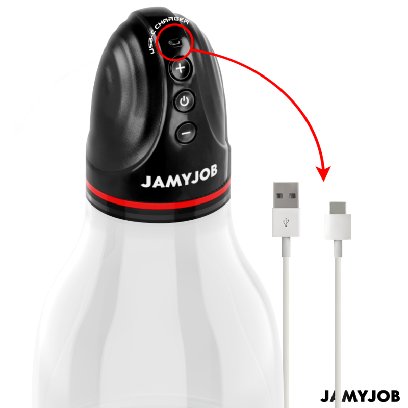 JAMYJOB – POMPA AUTOMATICA PER TESTICOLI XPAND LITE 3 LIVELLI DI ASPIRAZIONE GRIGIA