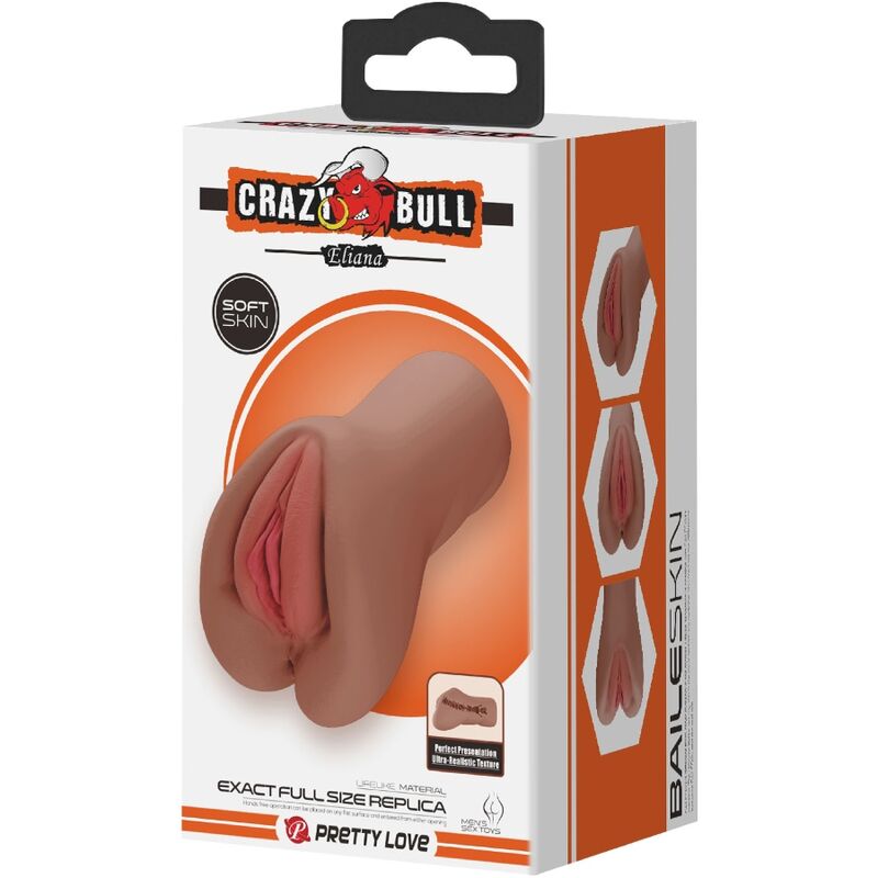 CRAZY BULL – ELIANA VAGINA E ANUS MULATTO