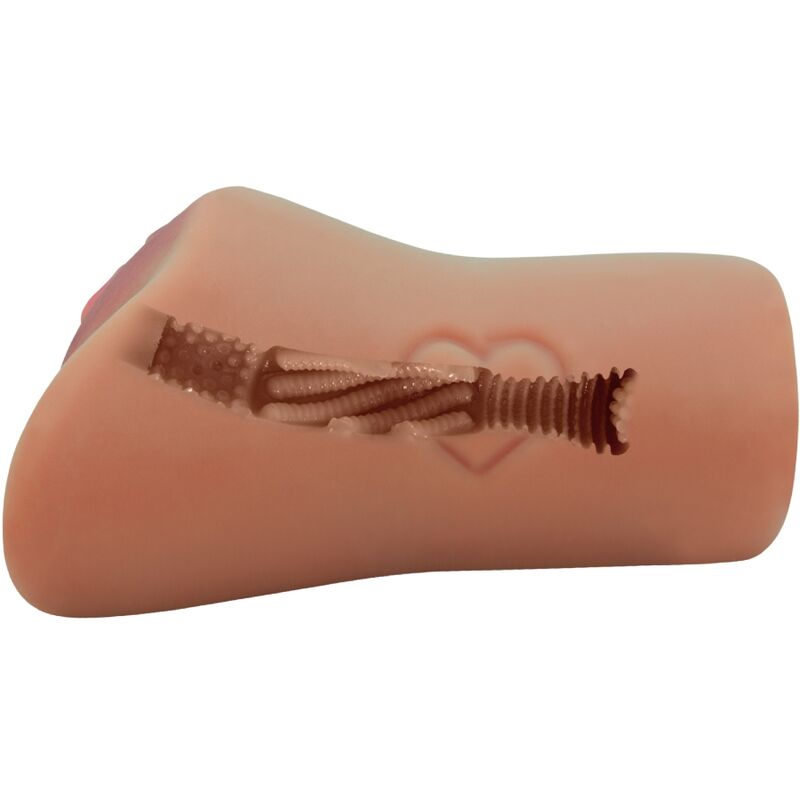 CRAZY BULL – VAGINA E ANO SCARLATTO DESIGN CON CUORE IN CARNE